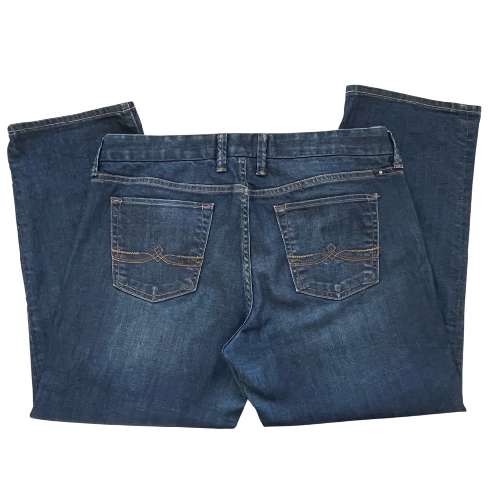 Lucky Brand Women's Sweet Jean Crop, Straight Leg in Blue Denim, Sz 10 / 30 - Picture 4 of 16